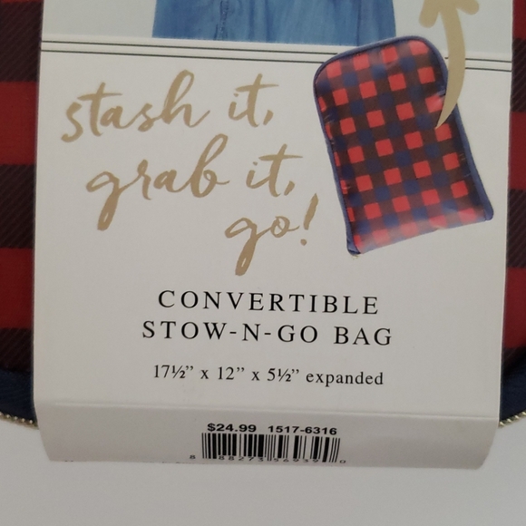 Pure Honey Convertible Stow N Go Bag - Picture 2 of 8